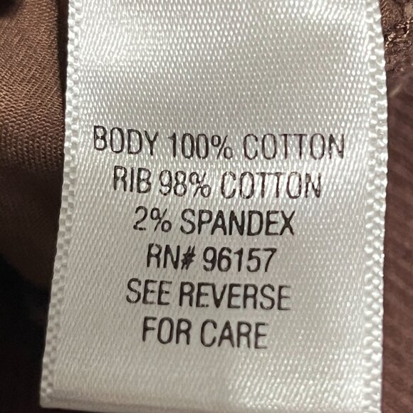 SO Juniors Y2K Cropped Short Sleeve Jacket XL Chocolate Brown Streetwear Utility - Picture 5 of 7